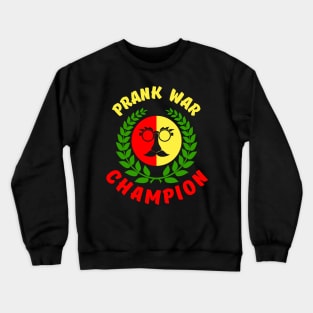 April fools day Prank War Champion Crewneck Sweatshirt